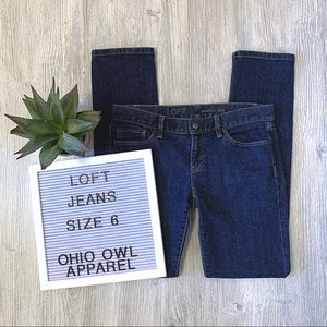 EUC LOFT Modern Slim Denim Jeans